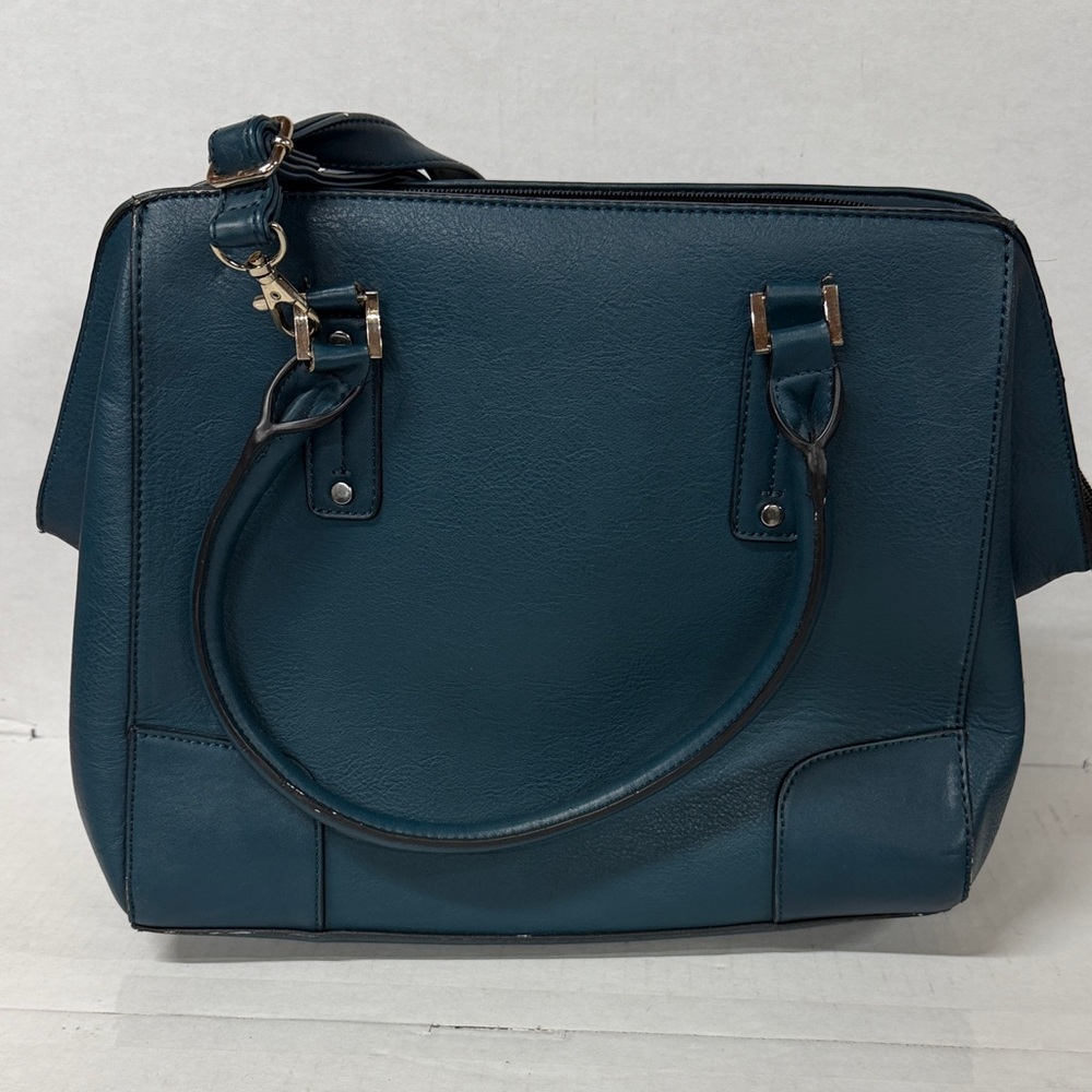 Teal crossed body Handbag